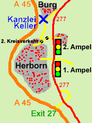 Detailansicht Anfahrtsweg